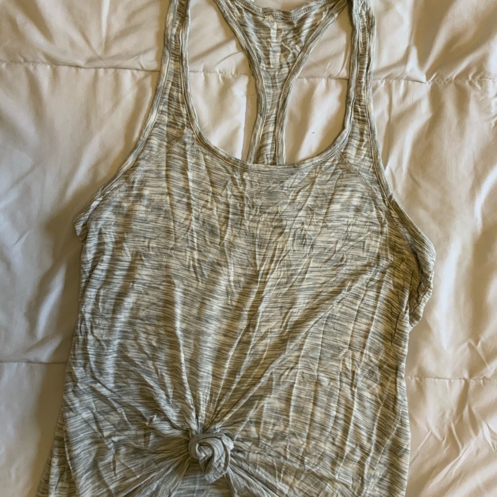 Jockey Racerback Tank Top Heather Grey XL
